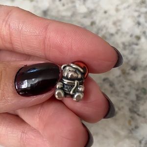 Santa Hat Bear Pandora Charm!